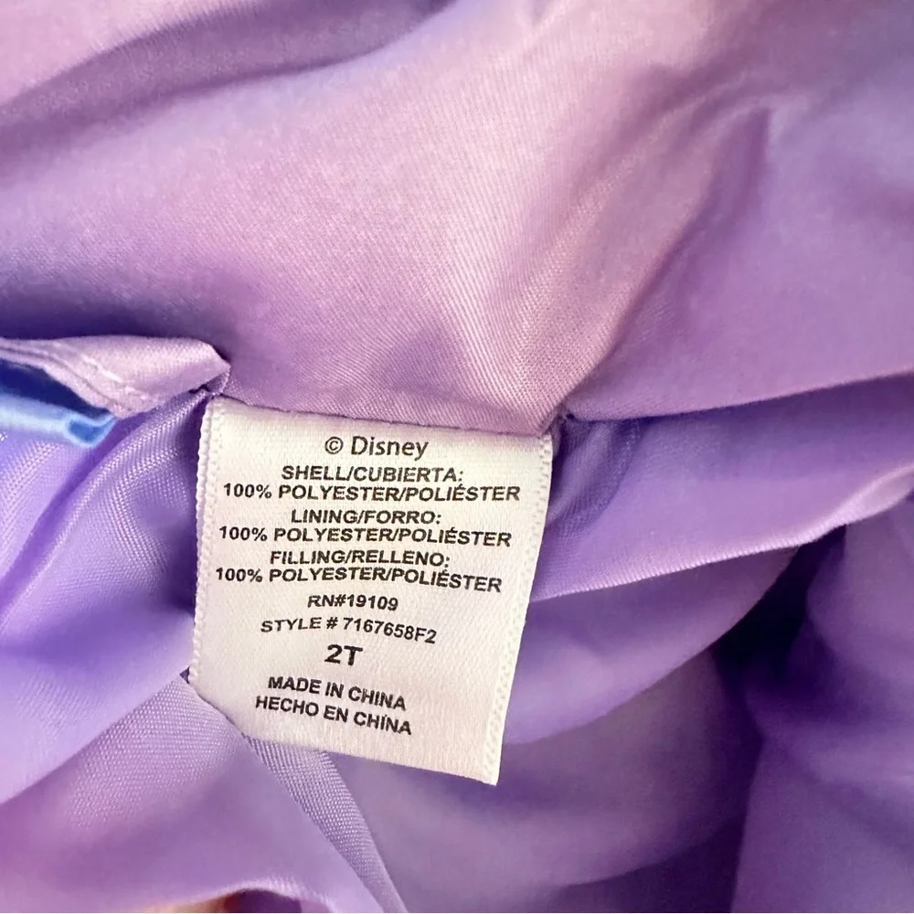 Girl’s Frozen Coat Size